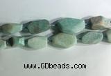 CNG7960 15.5 inches 15*25mm - 20*40mm nuggets amazonite beads