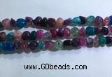 CNG8110 15.5 inches 6*8mm - 10*12mm agate gemstone chips beads