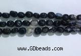 CNG8126 15.5 inches 8*12mm nuggets agate beads wholesale