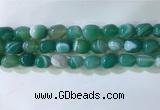 CNG8137 15.5 inches 8*12mm nuggets striped agate beads wholesale