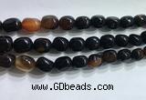 CNG8160 15.5 inches 10*14mm nuggets agate beads wholesale