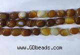 CNG8226 15.5 inches 12*16mm nuggets striped agate beads wholesale