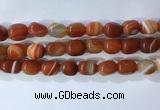 CNG8229 15.5 inches 12*16mm nuggets striped agate beads wholesale