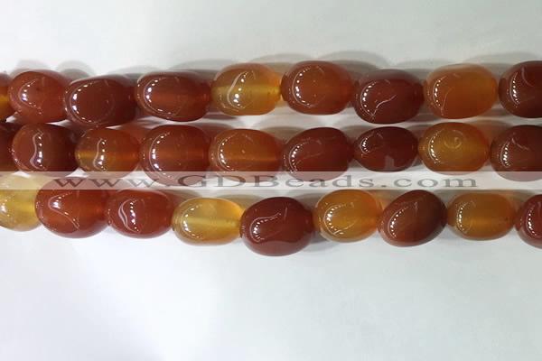 CNG8250 15.5 inches 13*18mm nuggets agate beads wholesale