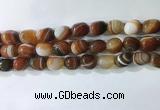 CNG8278 15.5 inches 13*18mm nuggets striped agate beads wholesale