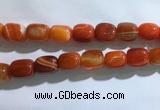 CNG8314 15.5 inches 15*20mm nuggets striped agate beads wholesale