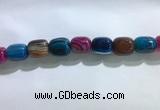 CNG8320 15.5 inches 15*20mm nuggets striped agate beads wholesale