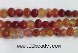 CNG8332 15.5 inches 10*12mm nuggets agate beads wholesale