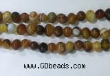 CNG8351 15.5 inches 10*12mm nuggets striped agate beads wholesale