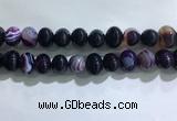 CNG8381 15.5 inches 12*16mm nuggets striped agate beads wholesale