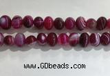 CNG8383 15.5 inches 12*16mm nuggets striped agate beads wholesale