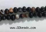 CNG8389 15.5 inches 12*16mm nuggets striped agate beads wholesale