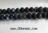 CNG8390 15.5 inches 12*16mm nuggets striped agate beads wholesale