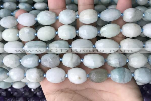 CNG8511 15.5 inches 12*14mm - 13*18mm faceted nuggets aquamarine beads