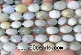 CNG8514 15.5 inches 12*14mm - 13*18mm faceted nuggets aquamarine beads