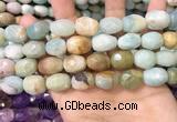 CNG8569 12*16mm - 15*20mm faceted nuggets amazonite beads