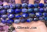 CNG8573 12*16mm - 15*20mm faceted nuggets lapis lazuli beads