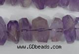 CNG861 15.5 inches 10*14mm – 13*20mm faceted nuggets amethyst beads