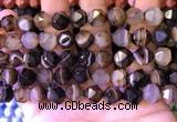 CNG8722 15.5 inches 10mm faceted nuggets agate gemstone beads