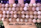 CNG8742 15.5 inches 8mm faceted nuggets moonstone gemstone beads