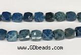 CNG8790 16*17mm - 18*19mm faceted nuggets chrysanthemum agate  beads