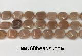 CNG8812 15.5 inches 16mm - 20mm faceted freeform moonstone beads