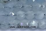 CNG9101 15 inches 4mm faceted nuggets aquamarine beads