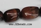 CNG93 15.5 inches 15*20mm - 20*30mm nuggets tiger eye gemstone beads