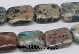 CNI16 16 inches 13*18mm rectangle natural imperial jasper beads wholesale