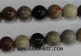 CNI204 15.5 inches 12mm round imperial jasper beads wholesale