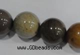 CNI207 15.5 inches 18mm round imperial jasper beads wholesale