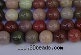 CNI351 15.5 inches 6mm round imperial jasper beads wholesale