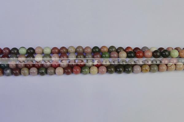 CNI351 15.5 inches 6mm round imperial jasper beads wholesale