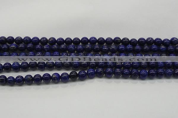 CNL1001 15.5 inches 6mm round A grade natural lapis lazuli beads