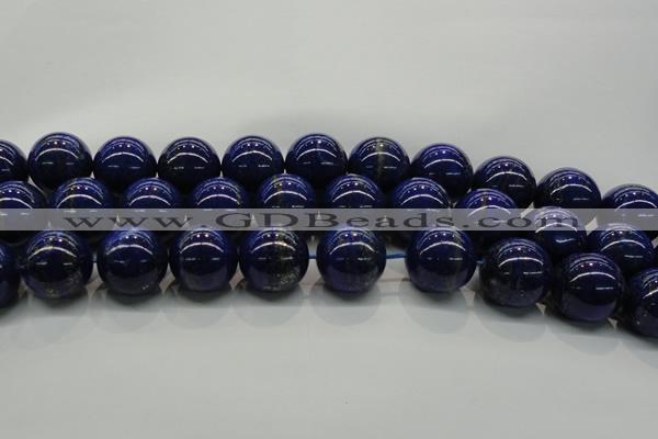 CNL1007 15.5 inches 18mm round A grade natural lapis lazuli beads