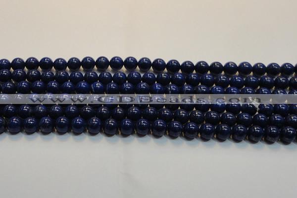 CNL1053 15.5 inches 7.5mm - 8mm round A grade natural lapis lazuli beads