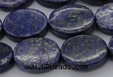 CNL1118 15.5 inches 12*16mm oval lapis lazuli gemstone beads