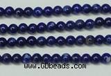 CNL1250 15.5 inches 3mm round natural lapis lazuli beads