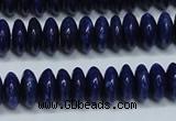 CNL1262 15.5 inches 4*10mm rondelle natural lapis lazuli beads