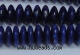 CNL1263 15.5 inches 5*12mm rondelle natural lapis lazuli beads