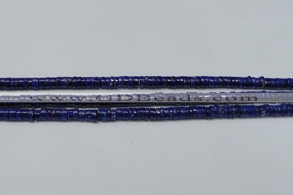 CNL1266 15.5 inches 4*7mm tyre natural lapis lazuli beads