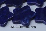 CNL1287 15.5 inches 28mm star natural lapis lazuli beads