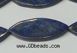 CNL1295 15.5 inches 17*44mm marquise natural lapis lazuli beads