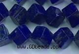 CNL1670 15.5 inches 7*7mm cube lapis lazuli gemstone beads