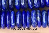 CNL1698 15.5 inches 3*10mm - 4*10mm rondelle lapis lazuli beads