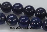 CNL232 15.5 inches 14mm round natural lapis lazuli beads wholesale