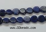 CNL242 15.5 inches 8*8mm heart natural lapis lazuli beads wholesale