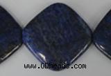 CNL528 15.5 inches 30*30mm diamond natural lapis lazuli gemstone beads