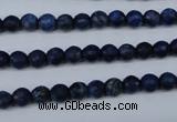 CNL601 15.5 inches 6mm faceted round natural lapis lazuli gemstone beads