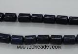 CNL882 15.5 inches 7*9mm tube natural lapis lazuli gemstone beads